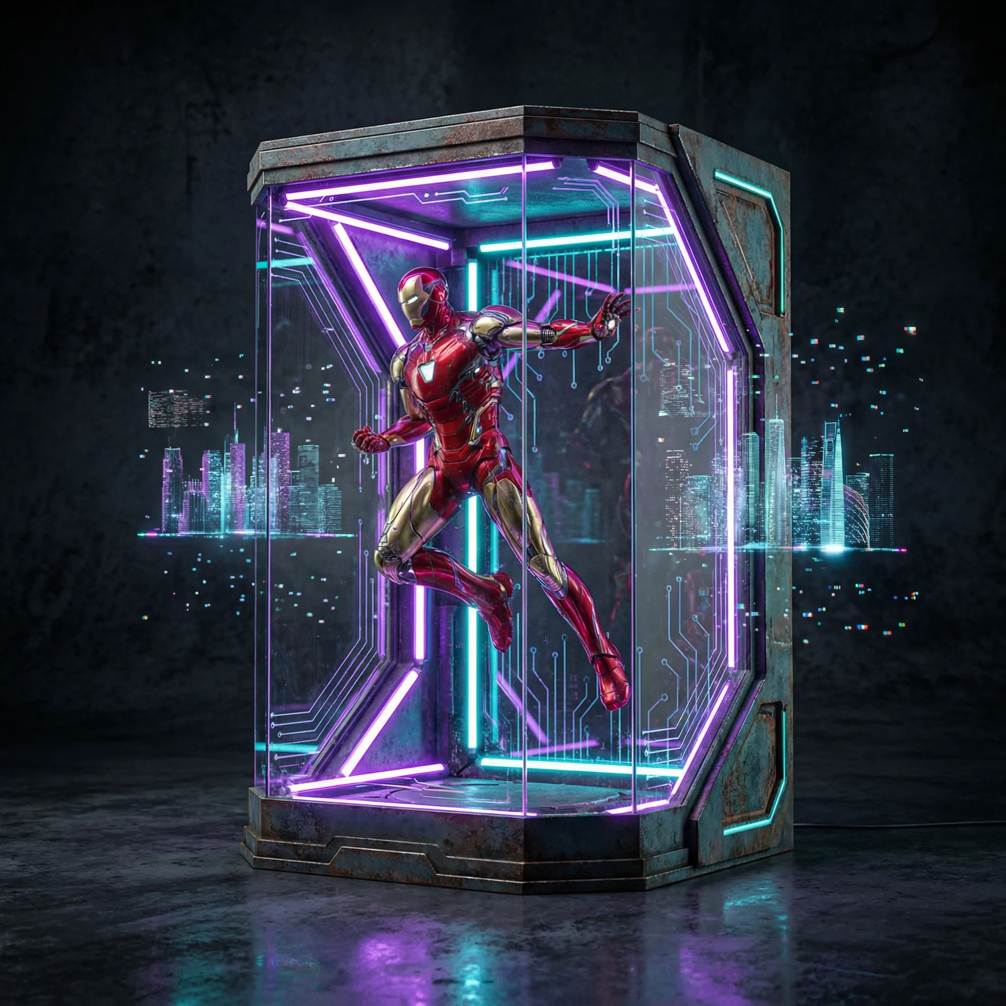 漫威钢铁侠MK85战甲手办